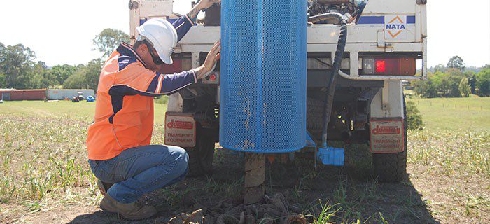 Soil Testing Drill Lever